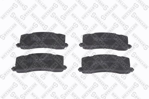 Brake Pad Set, disc brake 378 000-SX