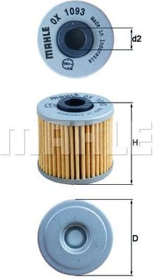 Oil Filter OX1093 - image 2