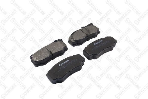 Brake Pad Set, disc brake 000 227B-SX