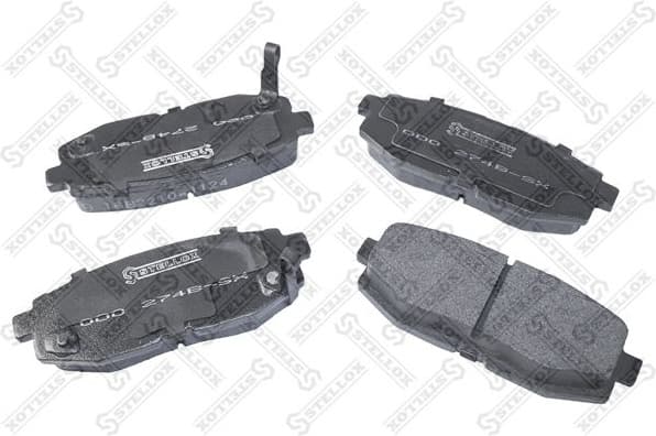 Brake Pad Set, disc brake 000 274B-SX
