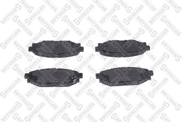 Brake Pad Set, disc brake 1147 001B-SX