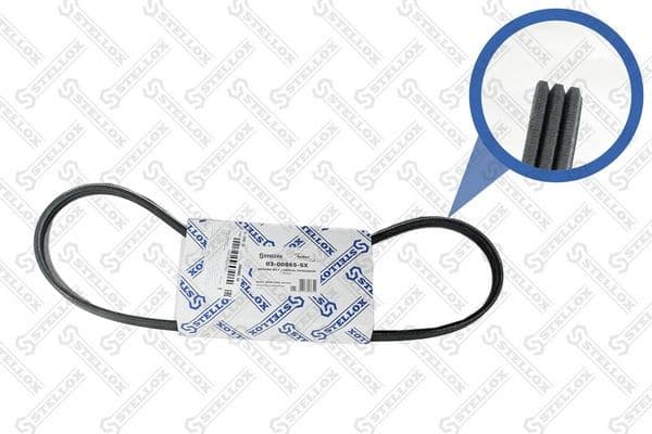 V-ribbed Belt 03-00865-SX