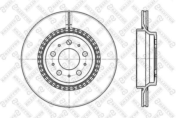 Brake Disc 6020-4852V-SX