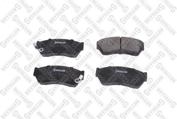Brake Pad Set, disc brake 158 022B-SX