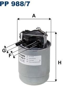Fuel Filter PP 988/7