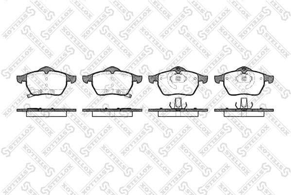 Brake Pad Set, disc brake 401 032-SX