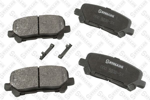 Brake Pad Set, disc brake 000 533B-SX