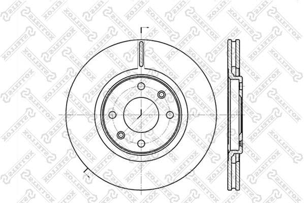 Brake Disc 6020-1919V-SX