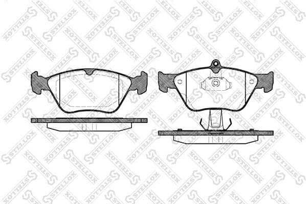Brake Pad Set, disc brake 479 000B-SX