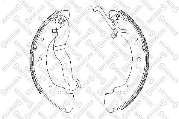 Brake Shoe Set 413 100-SX