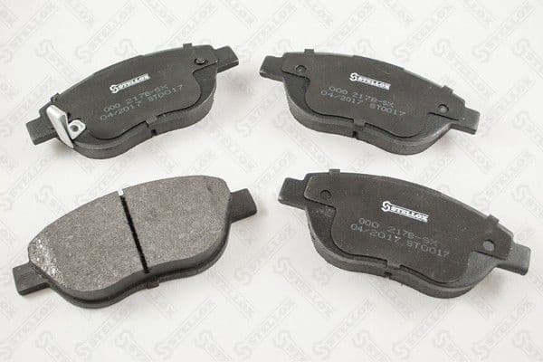 Brake Pad Set, disc brake 000 217B-SX
