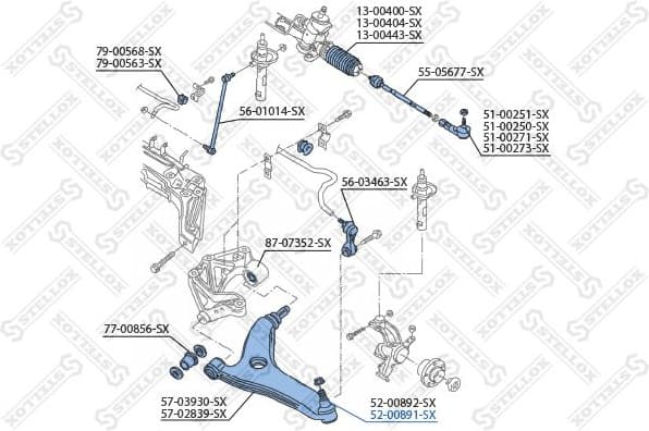 Ball Joint 52-00891-SX - image 2