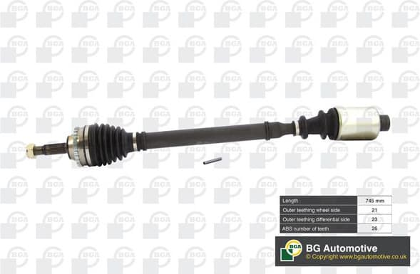 Drive Shaft DS7320RA