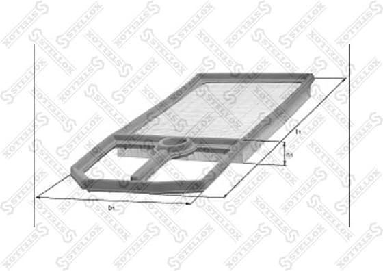Air Filter 71-01619-SX
