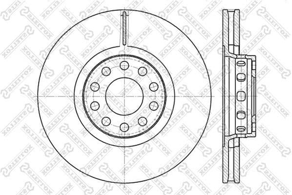 Brake Disc 6020-4780V-SX