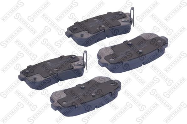 Brake Pad Set, disc brake 000 054B-SX