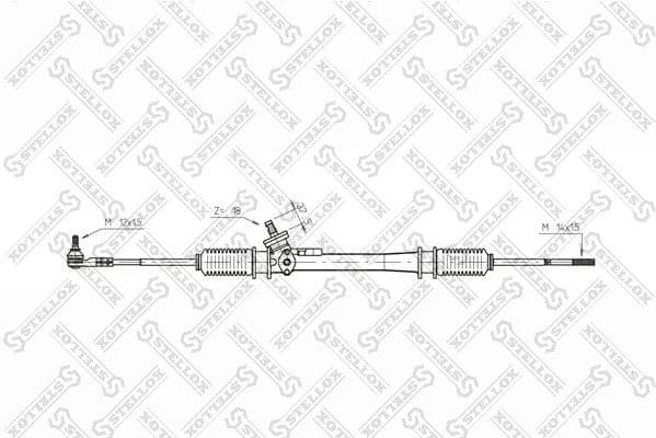 Steering Gear 00-35025-SX