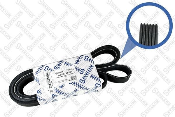 V-ribbed Belt 06-02195-SX