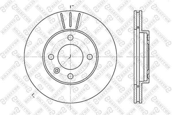 Brake Disc 6020-4724V-SX