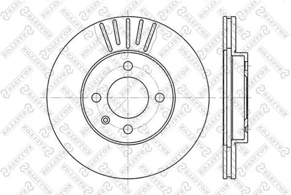 Brake Disc 6020-9934V-SX