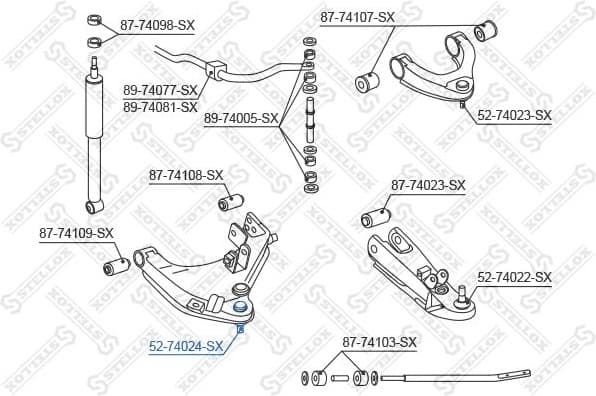 Ball Joint 52-74024-SX