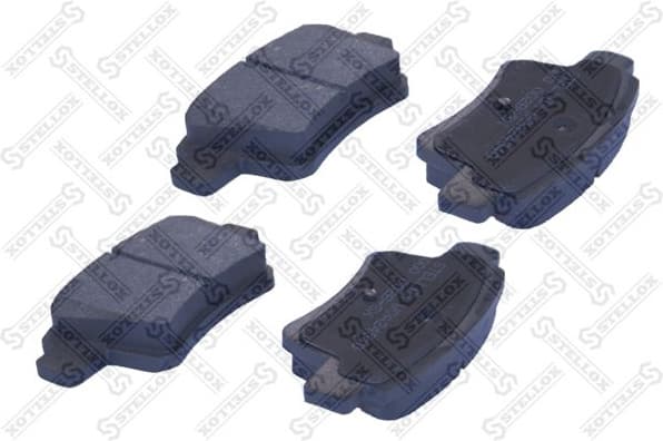 Brake Pad Set, disc brake 000 002B-SX