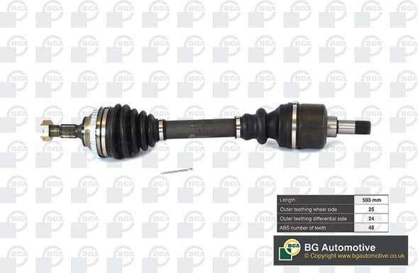 Drive Shaft DS6716LA