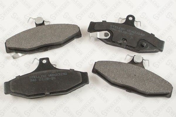 Brake Pad Set, disc brake 346 012B-SX