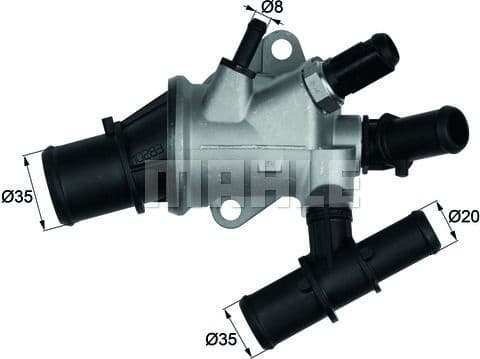 Thermostat, coolant BEHR TI17088 - image 2
