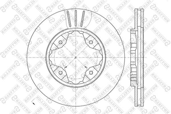 Brake Disc 6020-9941V-SX