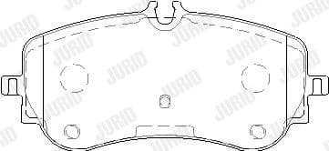 Brake Pad Set, disc brake 573832J