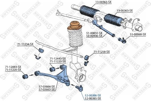 Ball Joint 52-00386-SX - image 2