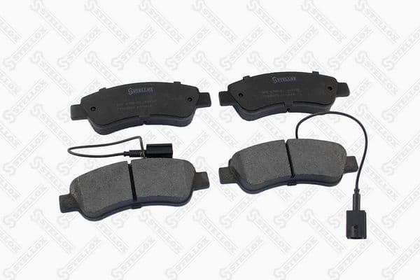 Brake Pad Set, disc brake 000 670B-SX