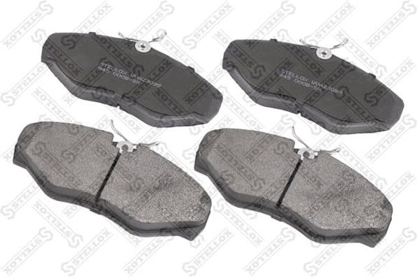 Brake Pad Set, disc brake 845 000B-SX