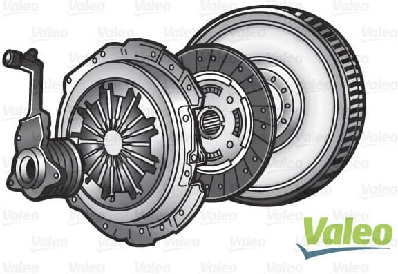Conversion Set, clutch KIT4P - CONVERSION KIT (CSC) with High Efficiency Clutch 845011