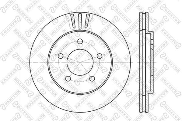 Brake Disc 6020-9301V-SX