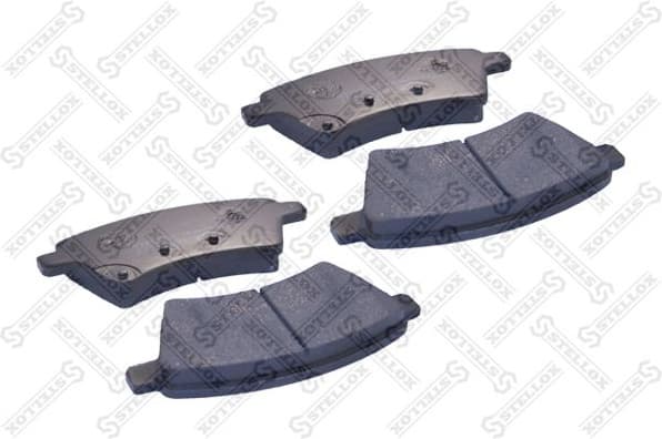 Brake Pad Set, disc brake 1226 001-SX