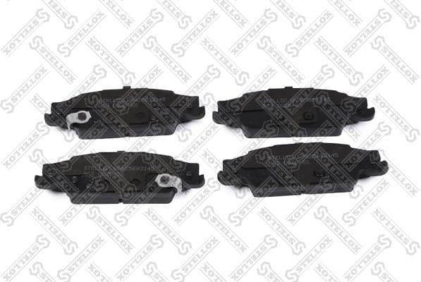 Brake Pad Set, disc brake 963 002B-SX