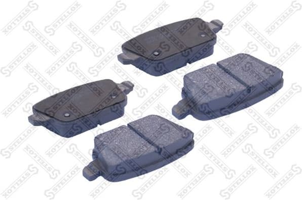Brake Pad Set, disc brake 000 091B-SX