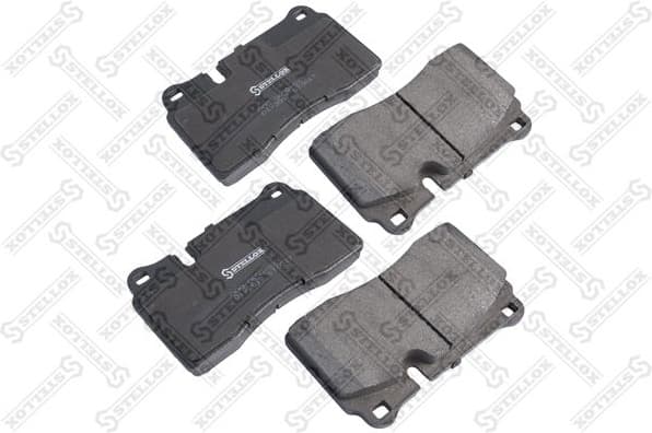 Brake Pad Set, disc brake 000 065B-SX