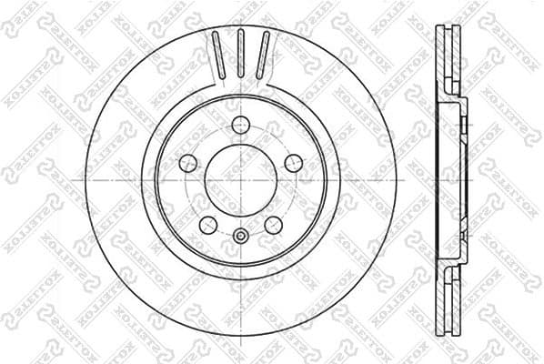 Brake Disc 6020-4735V-SX