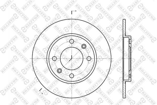 Brake Disc 6020-9947-SX