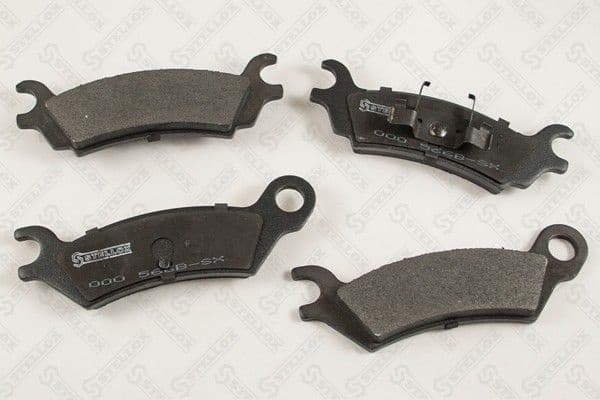 Brake Pad Set, disc brake 000 566B-SX
