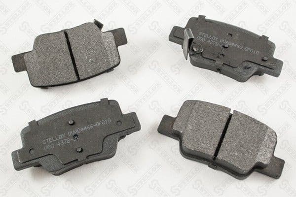Brake Pad Set, disc brake 000 437B-SX