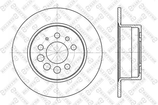 Brake Disc 6020-4807-SX
