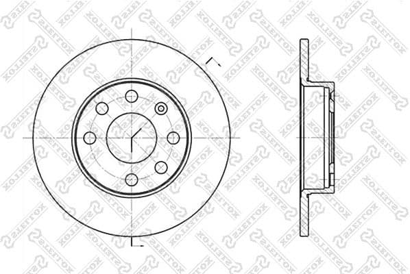Brake Disc 6020-3605-SX