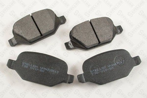 Brake Pad Set, disc brake 738 010-SX