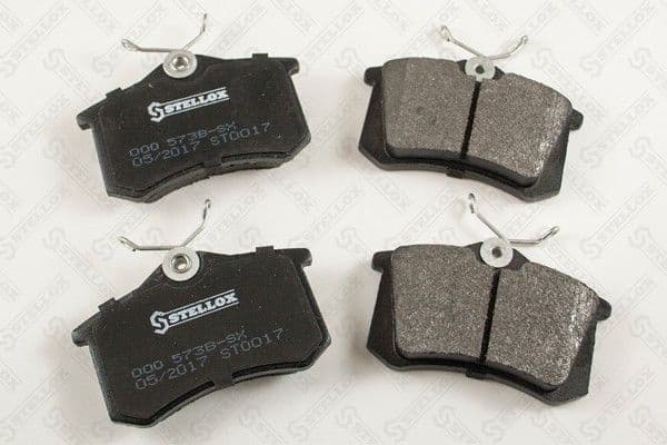 Brake Pad Set, disc brake 000 573B-SX