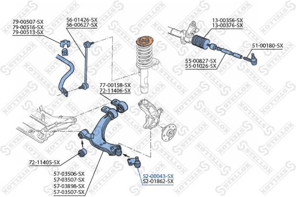 Ball Joint 52-00043-SX - image 2