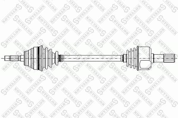 Drive Shaft 158 1004-SX